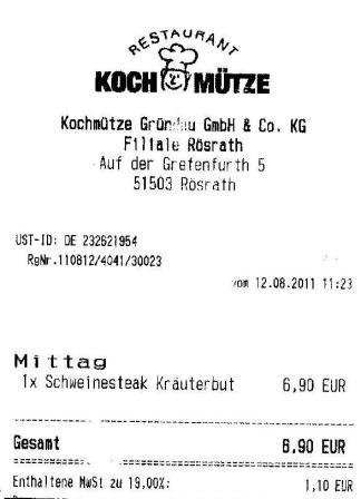 izoa Hffner Kochmtze Restaurant